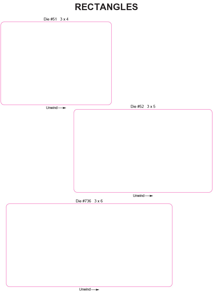 Rectangle Labels | Print San Diego