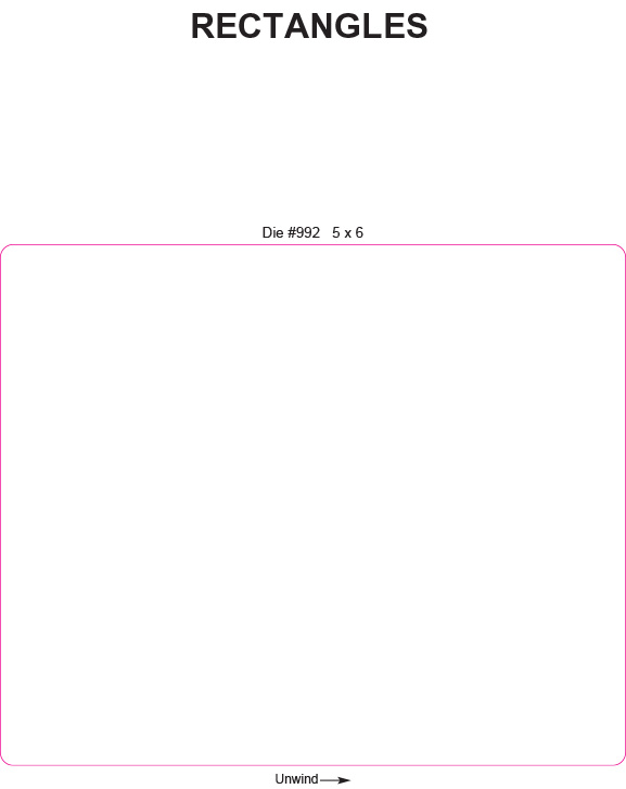 Rectangle Labels | Print San Diego