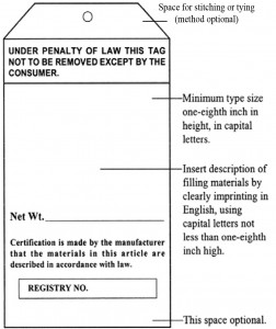 California Bureau Of Home Furnishings And Thermal Insulation - Rules And Regulations